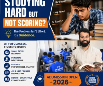 Best JEE & NEET Coaching Institute in Bhopal – Why FOI Classes is the Right Choice for Students from Class 8th to 12th