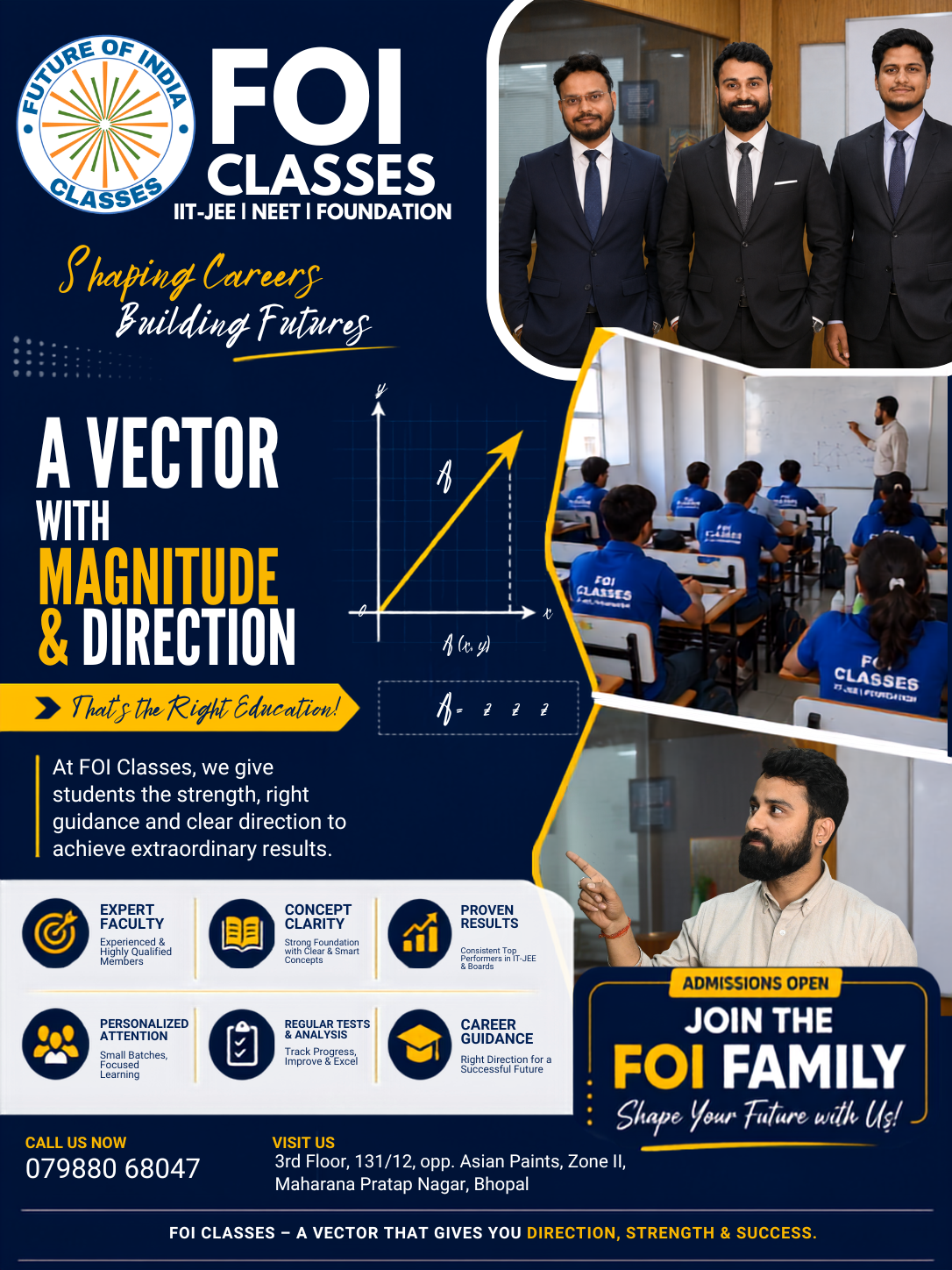 Which Coaching Institute is Best for Class 11 and 12 in MP Nagar, Bhopal?