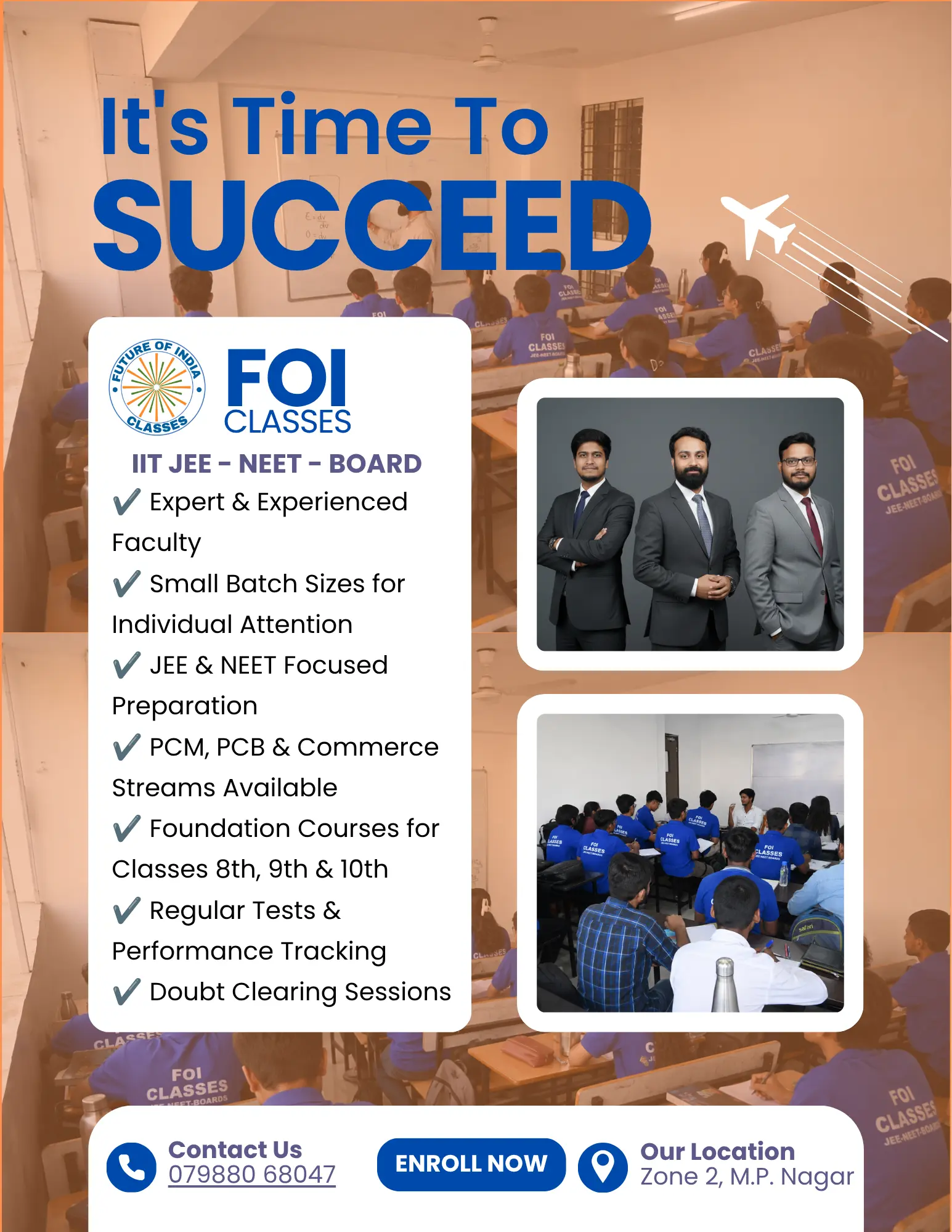 Which is the Best Coaching Institute in MP Nagar, Bhopal? A