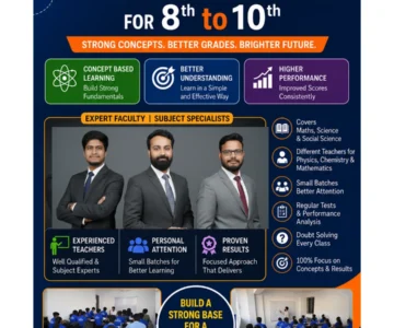 Best Foundation Classes in MP Nagar Bhopal for Classes 8th to 10th – Build Strong Concepts and a Successful Future with FOI Classes